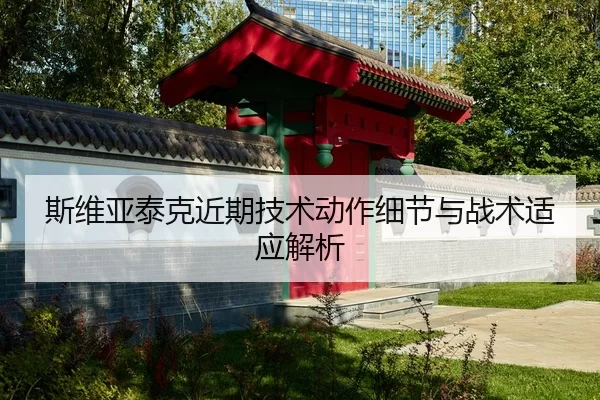 斯维亚泰克近期技术动作细节与战术适应解析